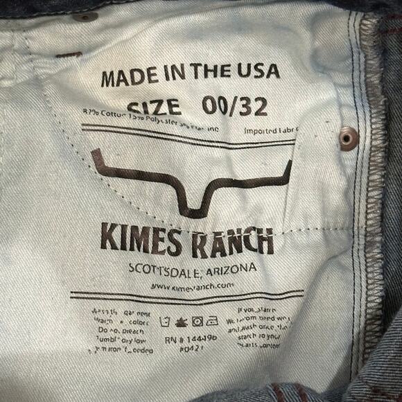 Kimes Ranch Audrey Women's Dark Jeans Bootcut Cowgirl 00/32 - Picture 6 of 7